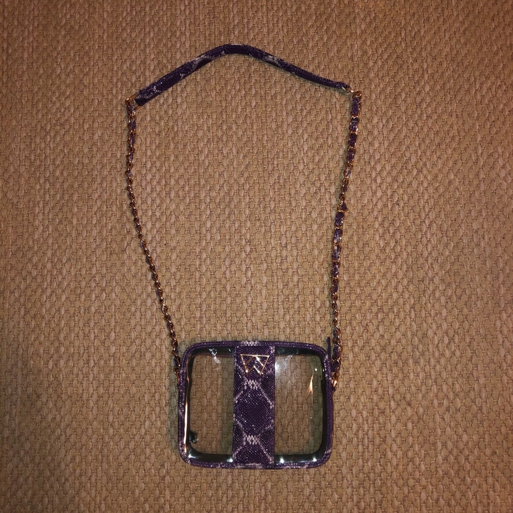 Kelly Wynne Mingle Mingle Mini Purple Snake Skin